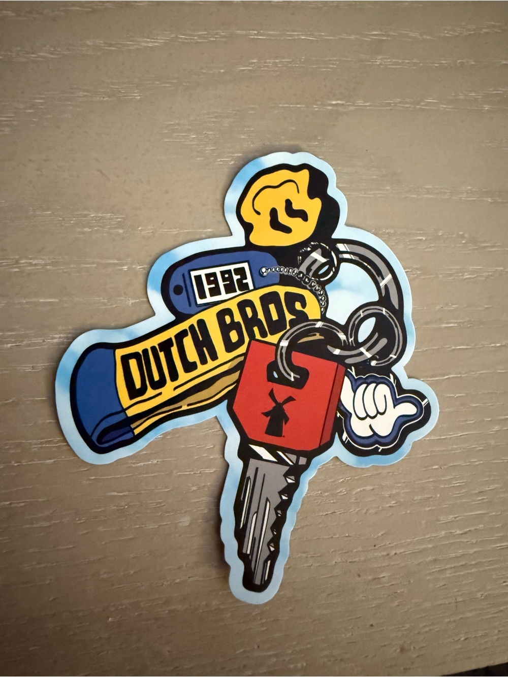 Dutch bros sticker